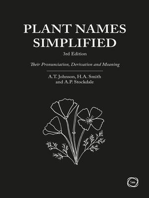 cover image of Plant Names Simplified